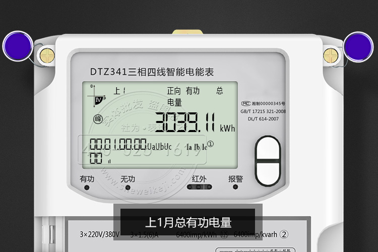 三相四線電子式有功電能表